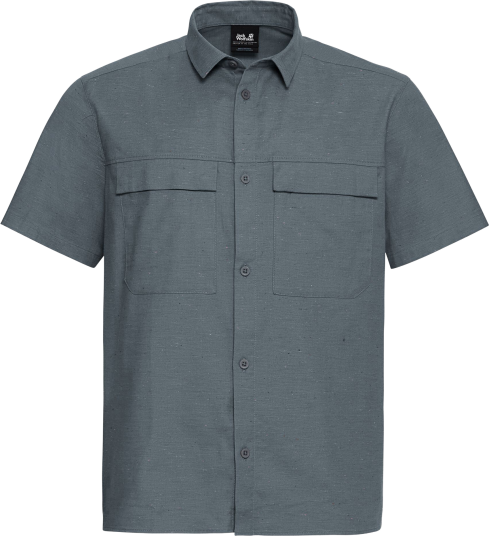 Jack Wolfskin Men"s Wild Nep Shirt Grey Odessa S