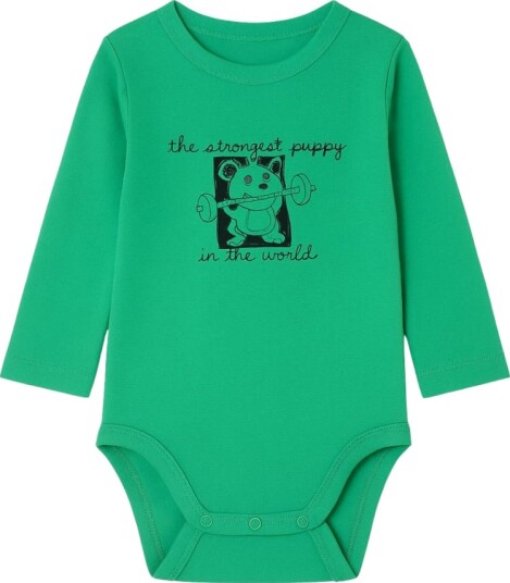 Pippi Body Grønn Strong Puppy