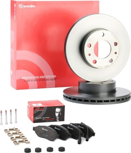 Bremseskiver og -klosser BREMBO BRB3405N0452