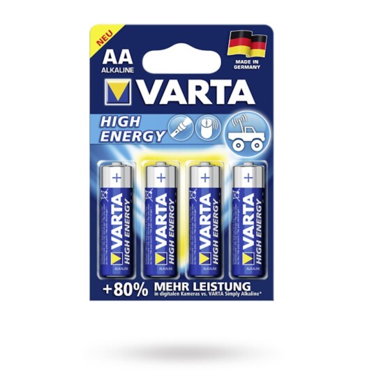 Varta AA Batterier 4-pack Varta AA Batterier 4-pack