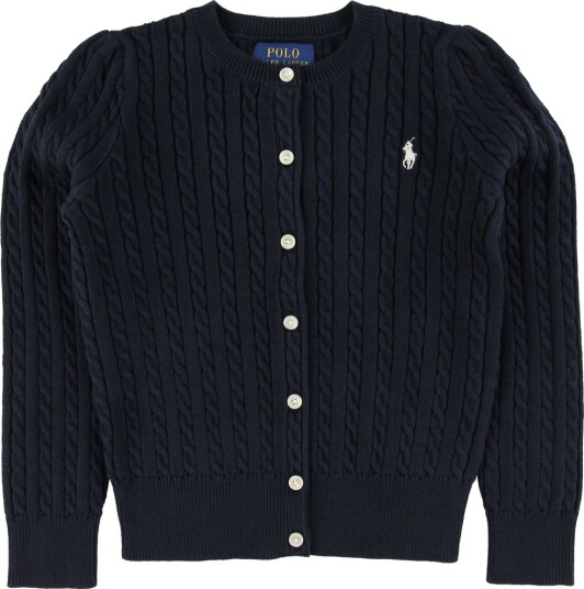 Polo Ralph Lauren Girl Cardigan Hunter Navy 6 år