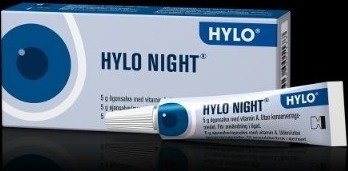 Hylo Night øyesalve – Lindring for tørre øyne om natten 5 g