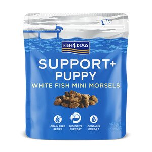 Fish4Dogs Godbiter Valp White Fish Mini Morsels 150 Gram