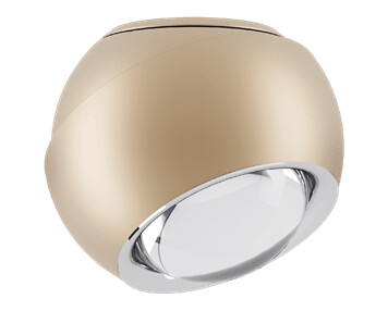 Lodes Spider Spot Vegg/ Taklampe 2700K Matt Champagne Lodes Spider Spot Vegg/ Taklampe 2700K Matt Champagne