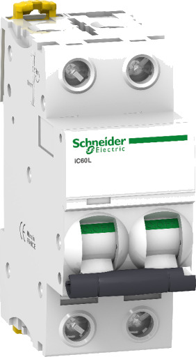 Strømbryter iC60L C 2P 20A 15KA Strømbryter iC60L C 2P 20A 15KA