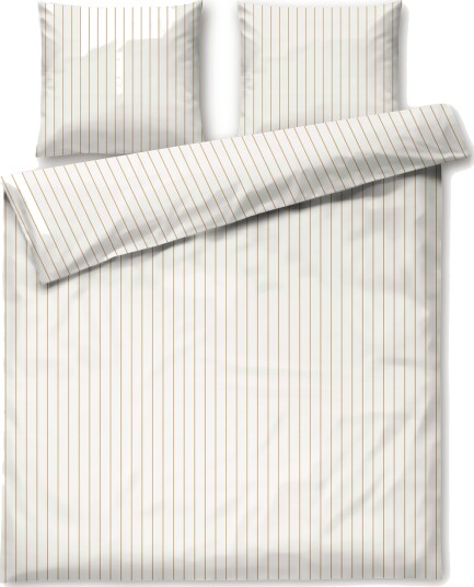 Juna Soft sengesett 200x220 cm offwhite/karamell Juna Soft sengesett 200x220 cm offwhite/karamell