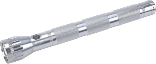 Stor LED-lommelykt i aluminium