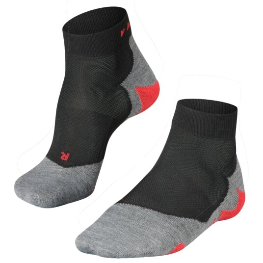 Falke RU5 Lightweight Short Men's Running Socks 39-41, Black-mix Falke RU5 Lightweight Short Men's Running Socks 39-41, Black-mix