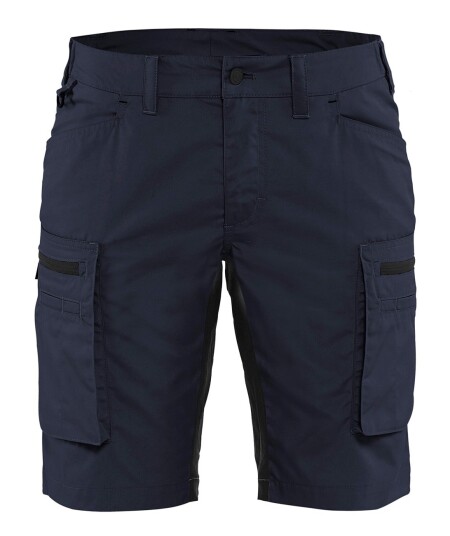 Blåkläder Serviceshorts stretch dame Mørk marineblå/Svart C32