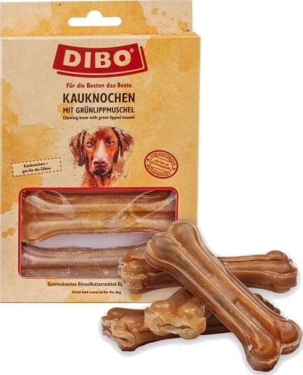 Dibo Tyggebein Med Grønnleppet Blåskjell 4 X 120 G