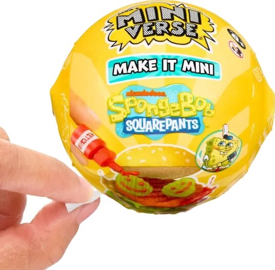 Miniverse Make It Mini SvampeBob Samlefigurer 8 stk 8+ år