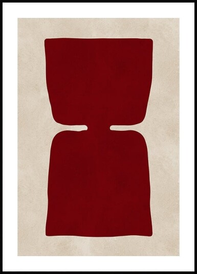 Organic and abstract 4 Poster Plakat / 21x30cm
