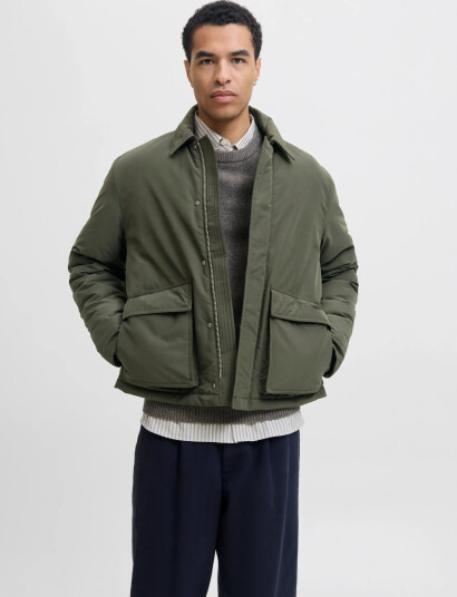 Jack & Jones Jprblawayne Jacket - Khaki green - M Jack & Jones Jprblawayne Jacket - Khaki green - M