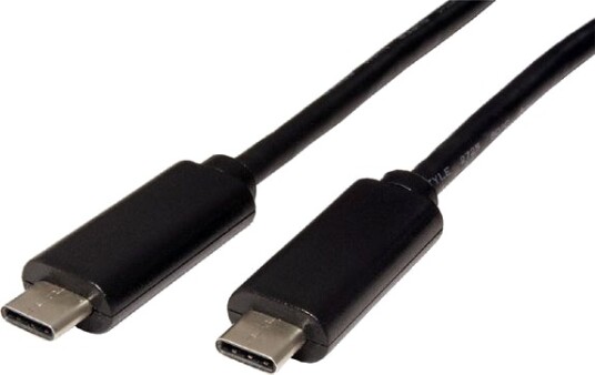 Usb-Kabel Red Fighter Usb-C Til Usb-C 0,5 M Svart