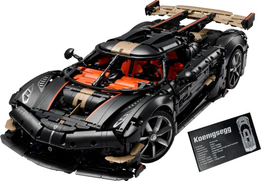 Lego Koenigsegg Sadair's Spear Megabil Lego Koenigsegg Sadair's Spear Megabil