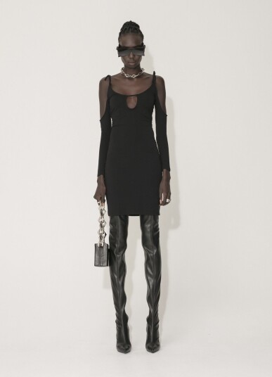 Han Kjøbenhavn Viscose Jersey Stretch Mini Dress