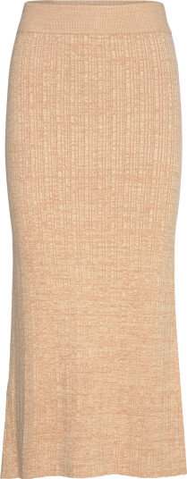 MAUD Synne Marled Skirt - Beige - M MAUD Synne Marled Skirt - Beige - M