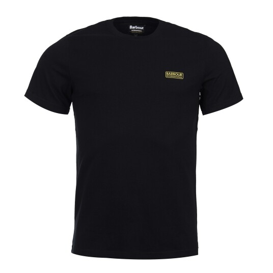 Barbour Men"s Barbour International Small Logo Tee Black L Barbour Men"s Barbour International Small Logo Tee Black L