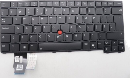 Lenovo Chicony Erstatningstastatur TrackPoint UK 5N21M38570