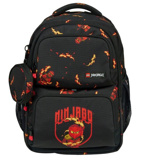 LEGO® Ninjago Skolesekk Flexifit Kai Svart LEGO® Tasker OneSize Skolesekk Rød