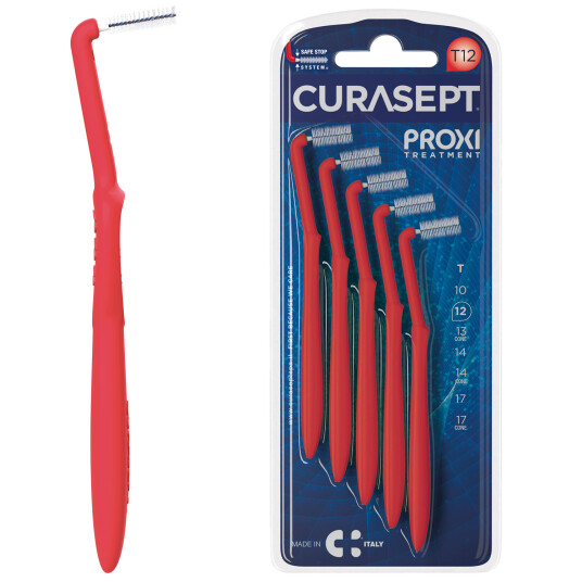 Curasept Interspace Brushes Proxi Angle Treatment 1,2 mm ISO 3 Curasept Interspace Brushes Proxi Angle Treatment 1,2 mm ISO 3