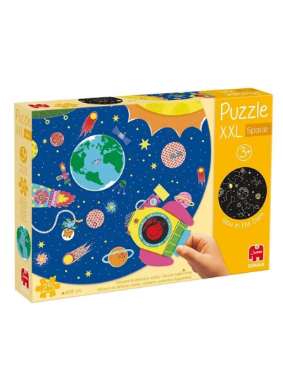 Jumbo Goula Puzzle XXL Space 27 Pcs. Gulv
