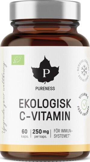 Pureness Ekologisk C vitamin 60 stk Pureness Ekologisk C vitamin 60 stk