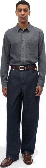 Mads Nørgaard Sky Denim Sune Shirt Grey XXL