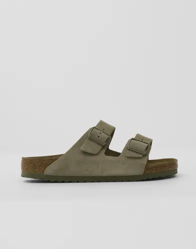 Birkenstock Arizona Leve Faded Khaki Sandaler Beige Birkenstock Arizona Leve Faded Khaki Sandaler Beige