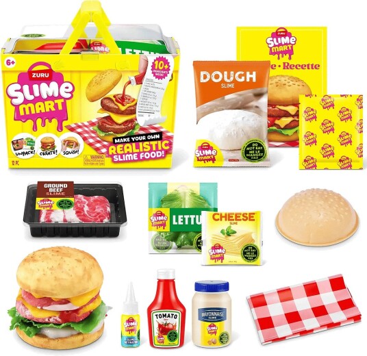 SLIMEMART Slime Mart Small Shopping Basket - MULTI - One Size