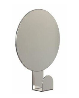 Frost Unu sminkespeil, Ø12 cm, krom