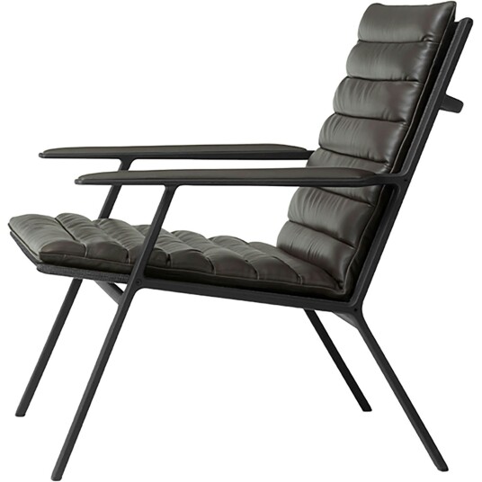 Vipp 456 Loungestol Mørkebrun