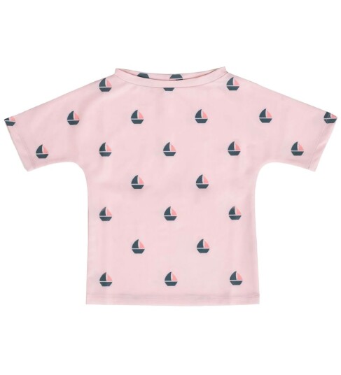 Petit Crabe Badetop Luna UV50+ Rose Båt 5 6 år 110 116 Badetøy Rosa