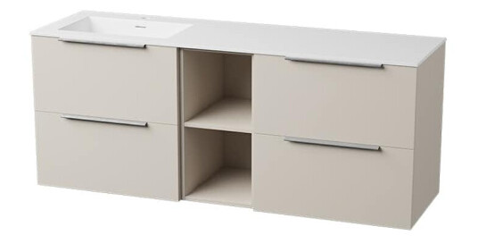 Servantskap FOSSBAD Variant46 B150 for Heldekkende Servant med Venstrekulp 9150200707