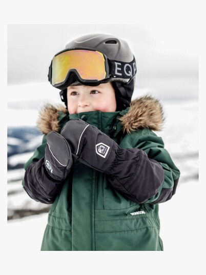 Hestra Akka Mitten Junior Svart 3