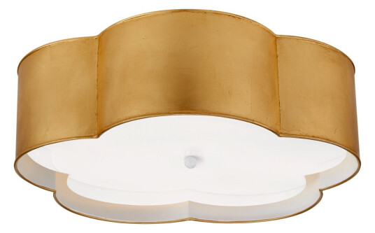 Bryce Flower plafond guld L