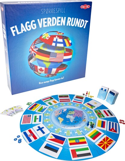 Tactic Flaggspill - Lær om Verdens Land og Flagg