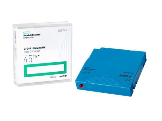 Hewlett Packard Enterprise HPE LTO-9 ULTRIUM 45TB RW NON CUSTOM LABELED LIBRARY PACK 20 D SUPL