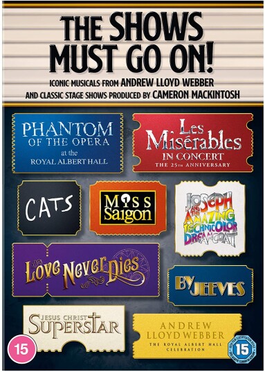 The Show Must Go On! Ultimate Musicals Collection DVD