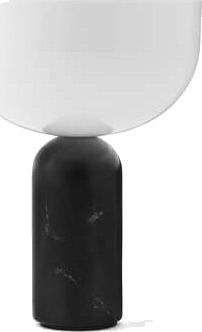 New Works Kizu Bordlampe Bærbar Sort Marmor New Works Kizu Bordlampe Bærbar Sort Marmor