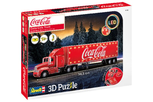 Revell Coca-Cola Truck 168 stykker Kjøretøy 12 år