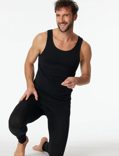 Schiesser Singlet - Black - S Schiesser Singlet - Black - S
