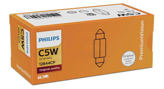 Philips pære C5W Festoon 10 pakning