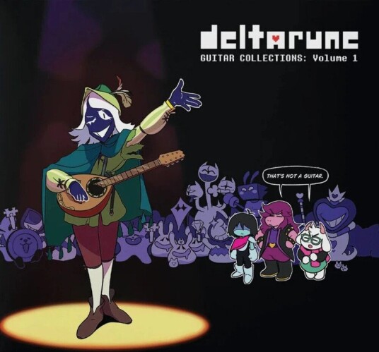 Deltarune Guitar Collections Ost Vinyl