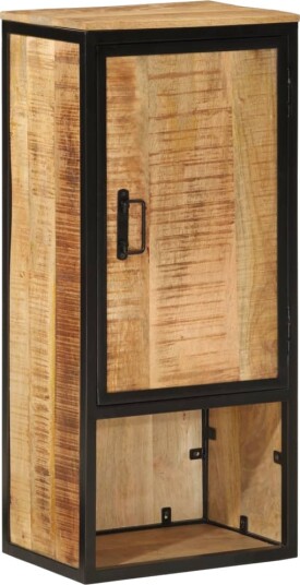 vidaXL Baderomsskap 40x27x90 cm heltre mango og jern 8721012085626