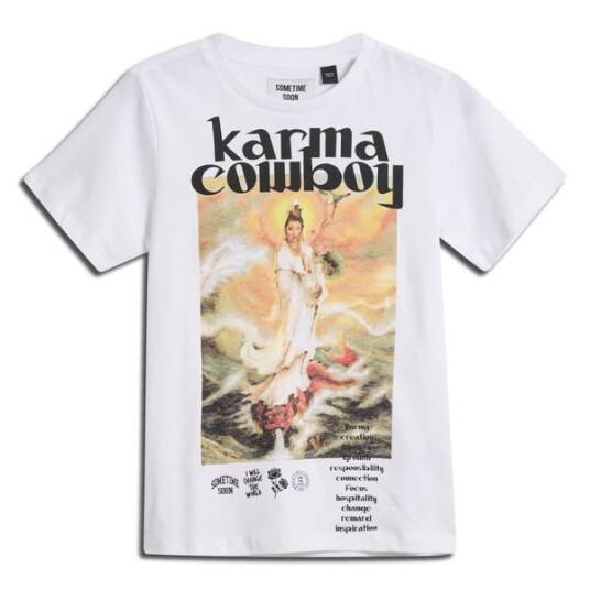 Sometime Soon Creation t-skjorte - bright white