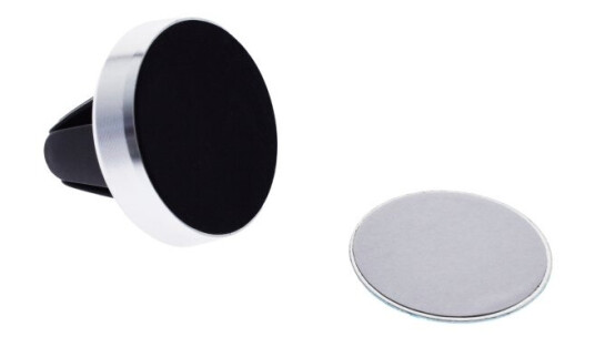 2Go Mini Mag, Mobiltelefon/Smarttelefon, Navigatør, Passiv Holder, Bil, Sort, Hvit 2Go Mini Mag, Mobiltelefon/Smarttelefon, Navigatør, Passiv Holder, Bil, Sort, Hvit