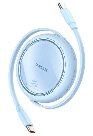 Baseus Free2Draw Kabel USB-C til USB-C PD 1m Blå Baseus Free2Draw Kabel USB-C til USB-C PD 1m Blå