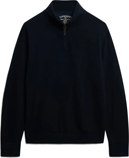 Superdry Classic Essential Half Zip Navy L