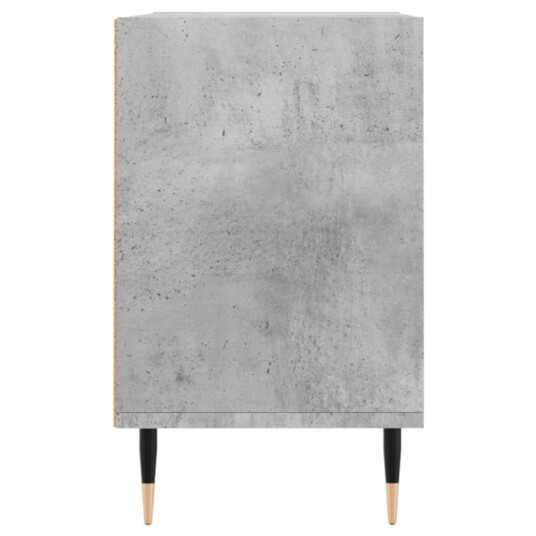 vidaXL TV-benk betonggrå 69,5x30x50 cm konstruert tre